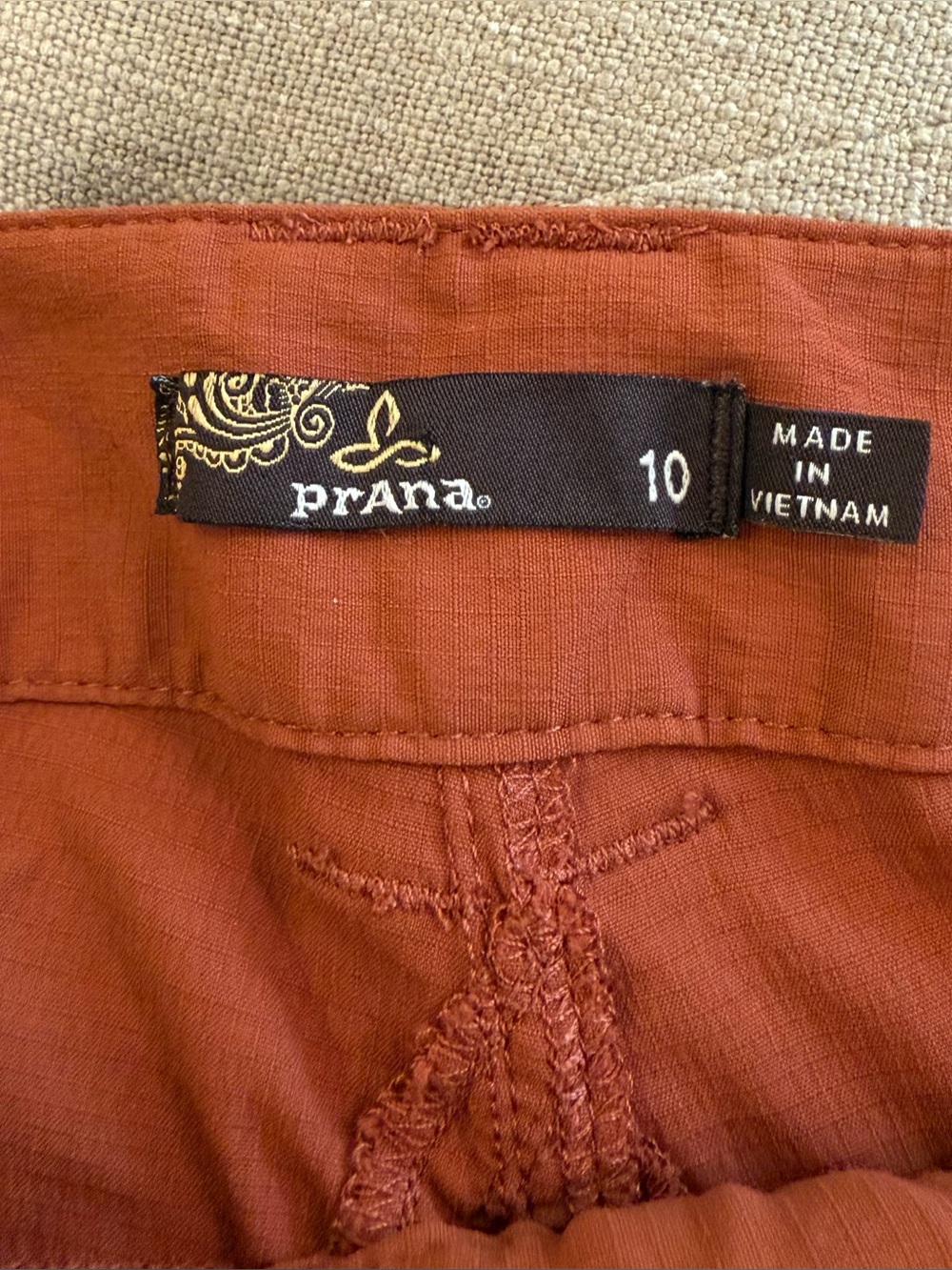 Prana Zion Shorts, Size 10 - Picture 6 of 6